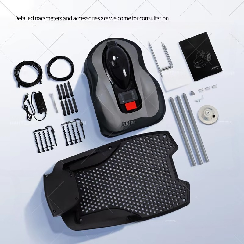 Smart Garden Trimmer - หุ่นยนต์ตัดหญ้าอัตโนมัติแบบไร้สาย กันน้ำ สำหรับสวนและสนามหญ้า ใช้แบตเตอรี่ รุ่นใหม่ล่าสุด ขนาดเล็ก