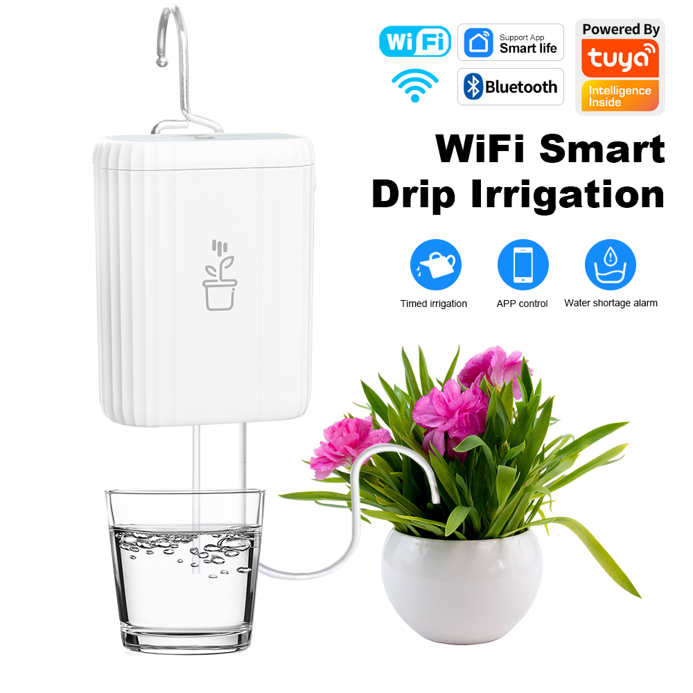 Wifi Irrigation Timer - ระบบให้น้ำหยดอัตโนมัติแบบสมาร์ท WiFi สำหรับสวน ต้นไม้ ดอกไม้ พร้อมหัวฉีดน้ำ