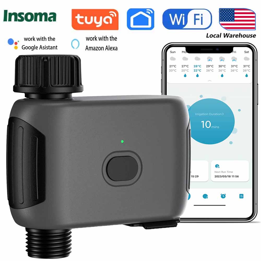 Smart Garden Kitchen - INSOMA ระบบรดน้ำต้นไม้อัตโนมัติ สมาร์ทไวไฟ สปริงเกอร์ ไทเมอร์ รีโมทคอนโทรล