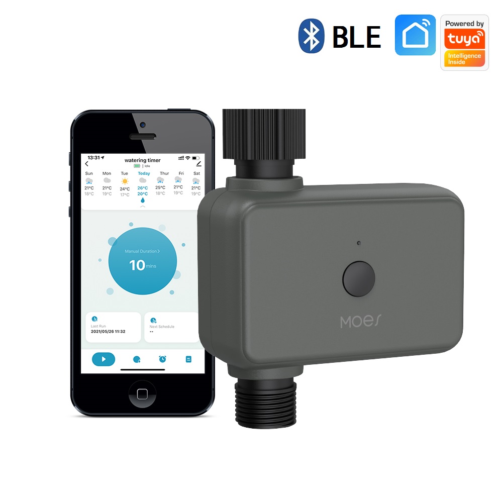Smart Garden Iot - ระบบรดน้ำในสวนแบบบลูทูธ, เครื่องตั้งโปรแกรมชลประทานอัตโนมัติ Tuya สมาร์ทไลฟ์บ้านจับเวลาสปริงเกอร์ควบคุมน้ำหยด