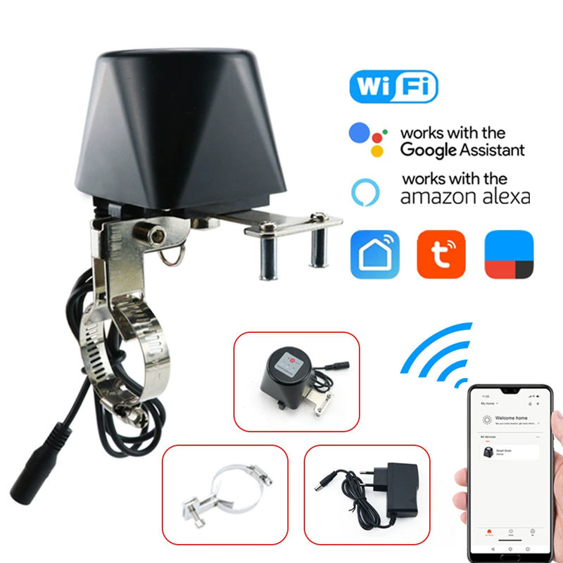 Wifi Irrigation Timer - วาล์วแก๊สอัจฉริยะ Tuya พร้อม WIFI ตัวควบคุมการรดน้ำในสวนแบบตั้งเวลา รองรับ