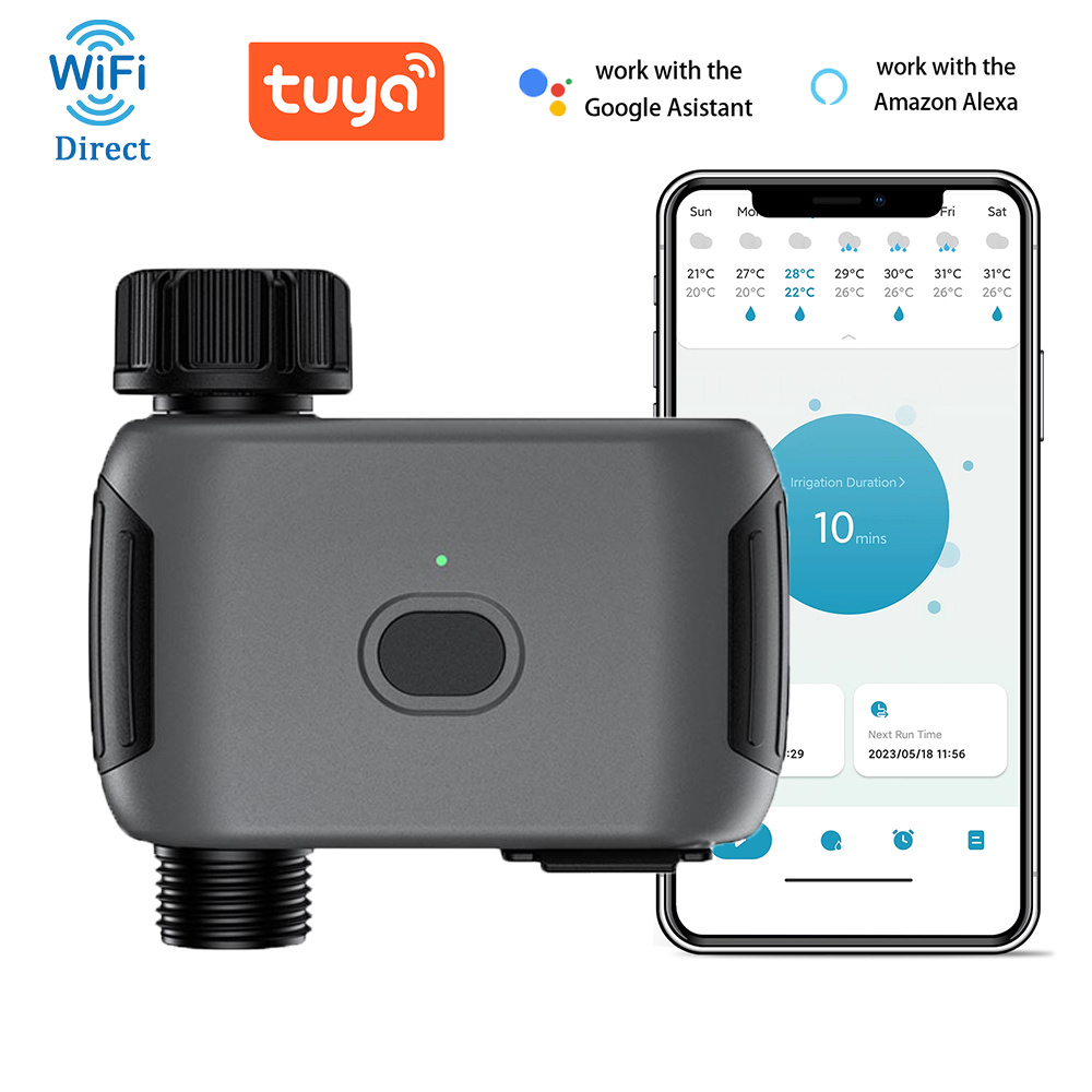 Wifi Irrigation Timer - ตัวตั้งเวลาสปริงเกลอร์อัตโนมัติ Insoma Wifi ระบบชลประทานอัตโนมัติ ควบคุมระยะไกล ตัวตั้งเวลาให้น้ำอัจฉริยะสำหรับสวน