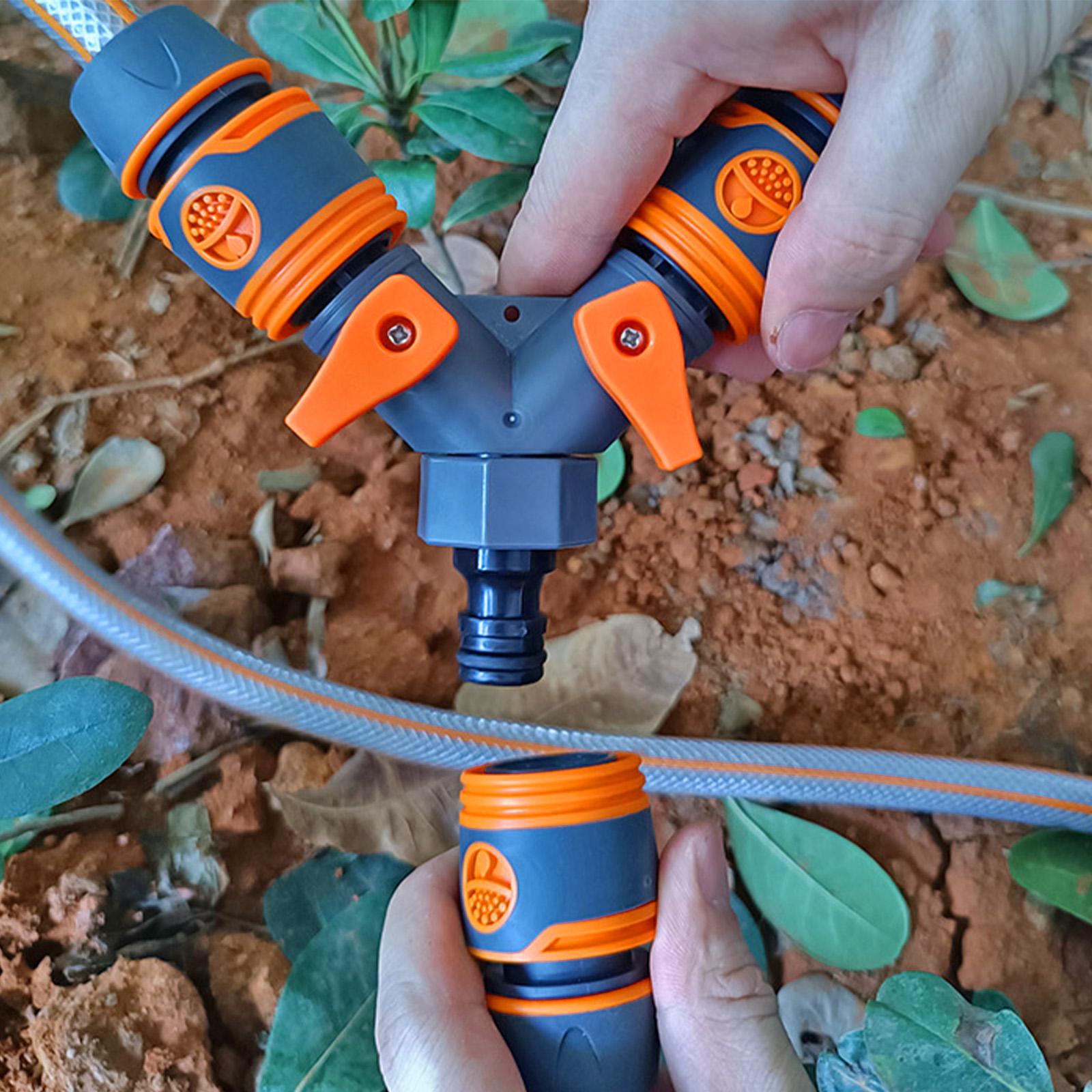 ตัวแยกสายยางแบบสามทางสำหรับงาน - Smart Garden Hose Valve บทวิจารณ์และราคา