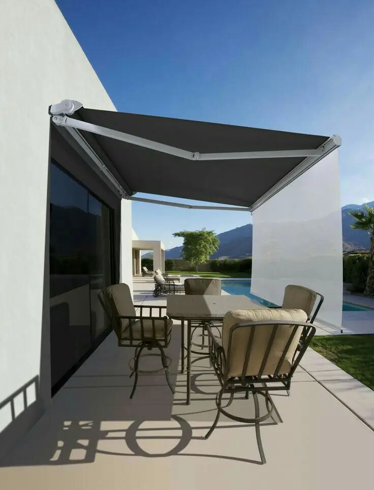 กันสาดกลางแจ้งแบบพับได้ ปรับแต - Smart Garden Umbrella บทวิจารณ์และราคา
