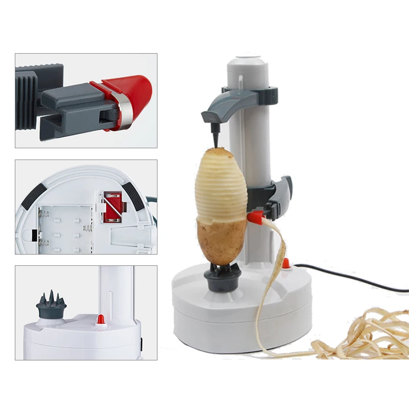หมุนอัตโนมัติ Apple Peeler เคร - Smart Garden Kitchen บทวิจารณ์และราคา