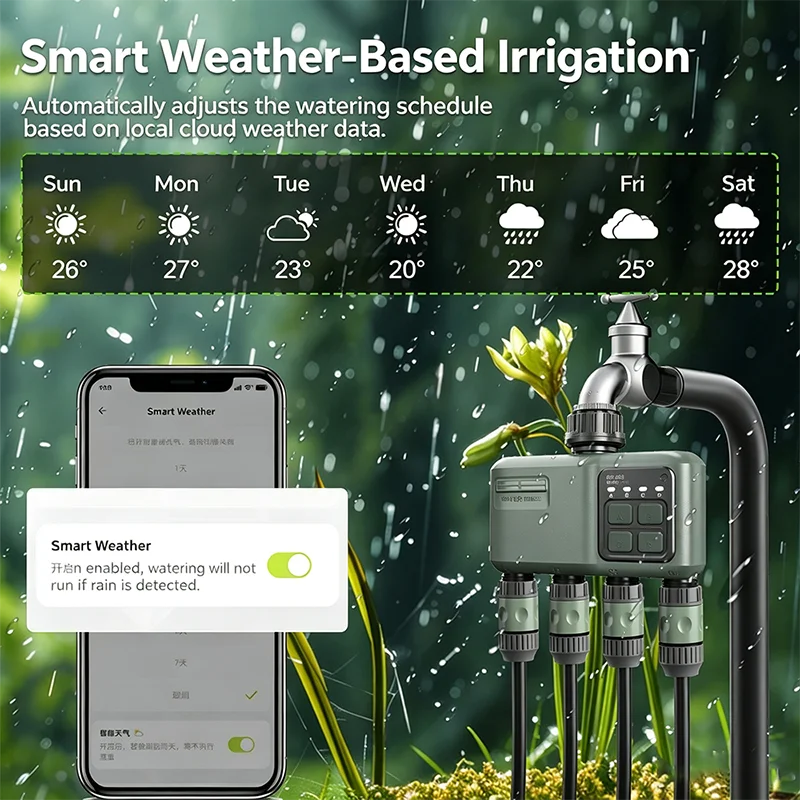 ระบบรดน้ำต้นไม้อัตโนมัติพร้อมต - Smart Garden Iot บทวิจารณ์และราคา