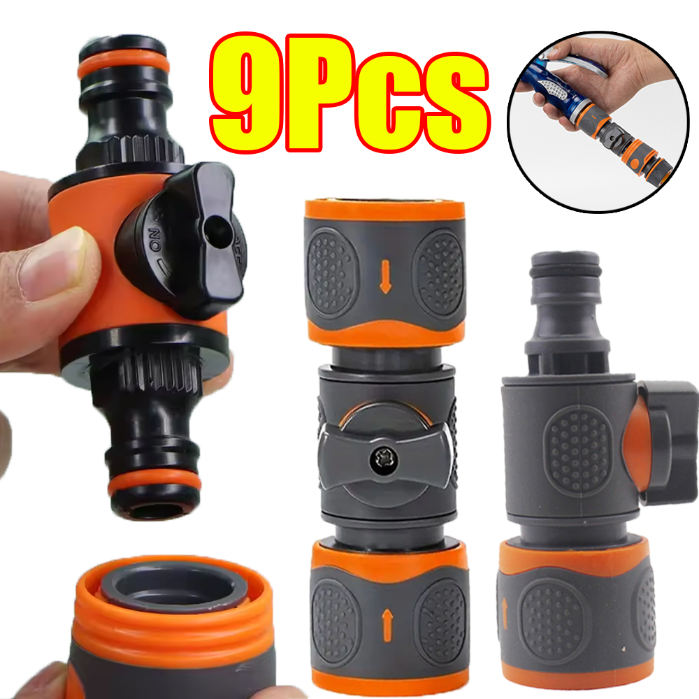 1-9 ชิ้น อะแดปเตอร์เชื่อมต่อสา - Smart Garden Hose Valve บทวิจารณ์และราคา