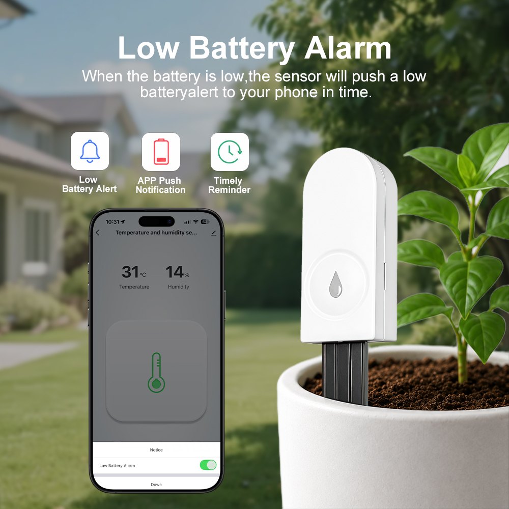 เซ็นเซอร์วัดความชื้นในดิน Zigb - Smart Garden Tools บทวิจารณ์และราคา