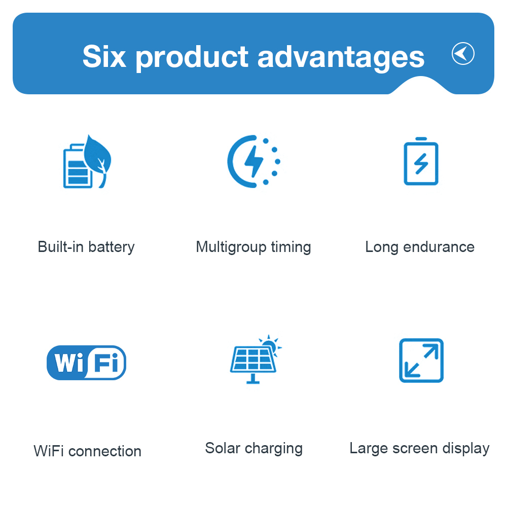 ตัวตั้งเวลาควบคุมการรดน้ำอัตโน - Wifi Irrigation Timer บทวิจารณ์และราคา