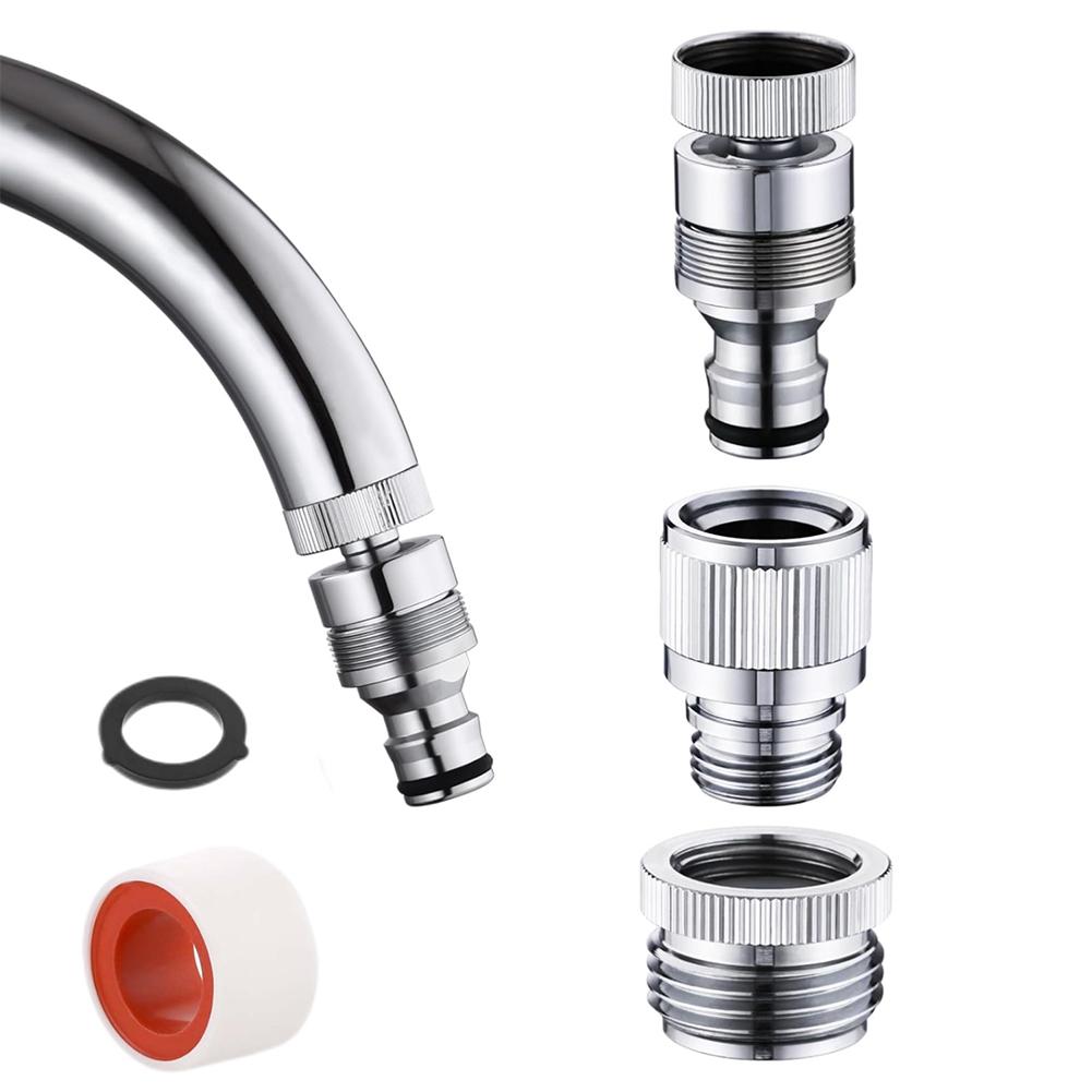 4 ชิ้น/เซ็ตชุดอะแดปเตอร์ก๊อกน้ - Smart Garden Kitchen บทวิจารณ์และราคา