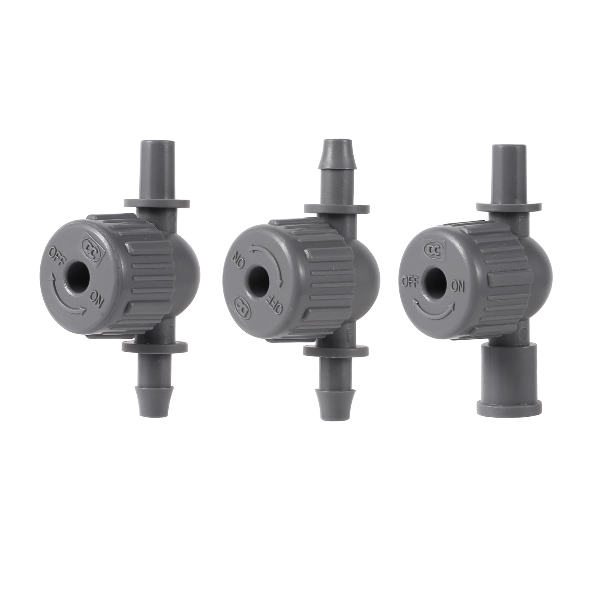 5pcs ปรับวาล์วอินไลน์หนามวาล์ว - Smart Garden Hose Valve บทวิจารณ์และราคา