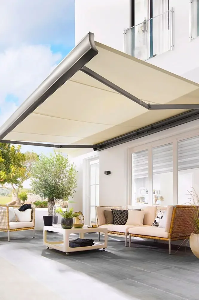 กันสาดกลางแจ้งที่กําหนดเองพับไ - Smart Garden Umbrella บทวิจารณ์และราคา