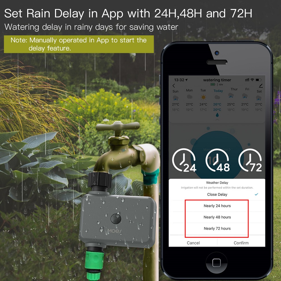 ระบบรดน้ำในสวนแบบบลูทูธ, เครื่ - Smart Garden Iot บทวิจารณ์และราคา