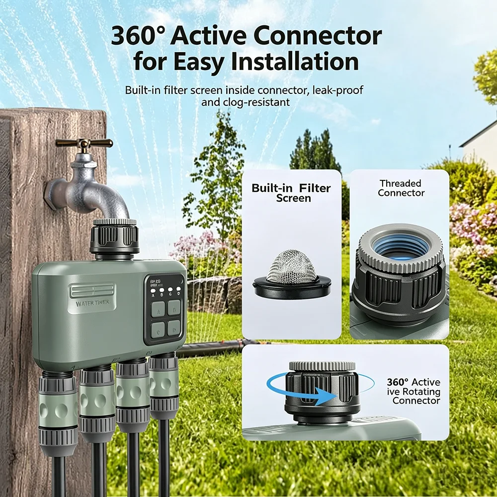 ตัวตั้งเวลาควบคุมการรดน้ำอัตโน - Smart Garden Tools บทวิจารณ์และราคา