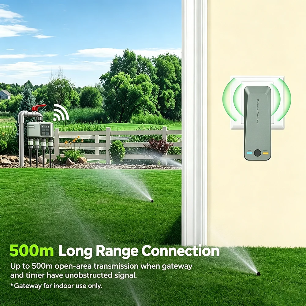 ตัวตั้งเวลาควบคุมการรดน้ำอัตโน - Smart Garden Tools บทวิจารณ์และราคา
