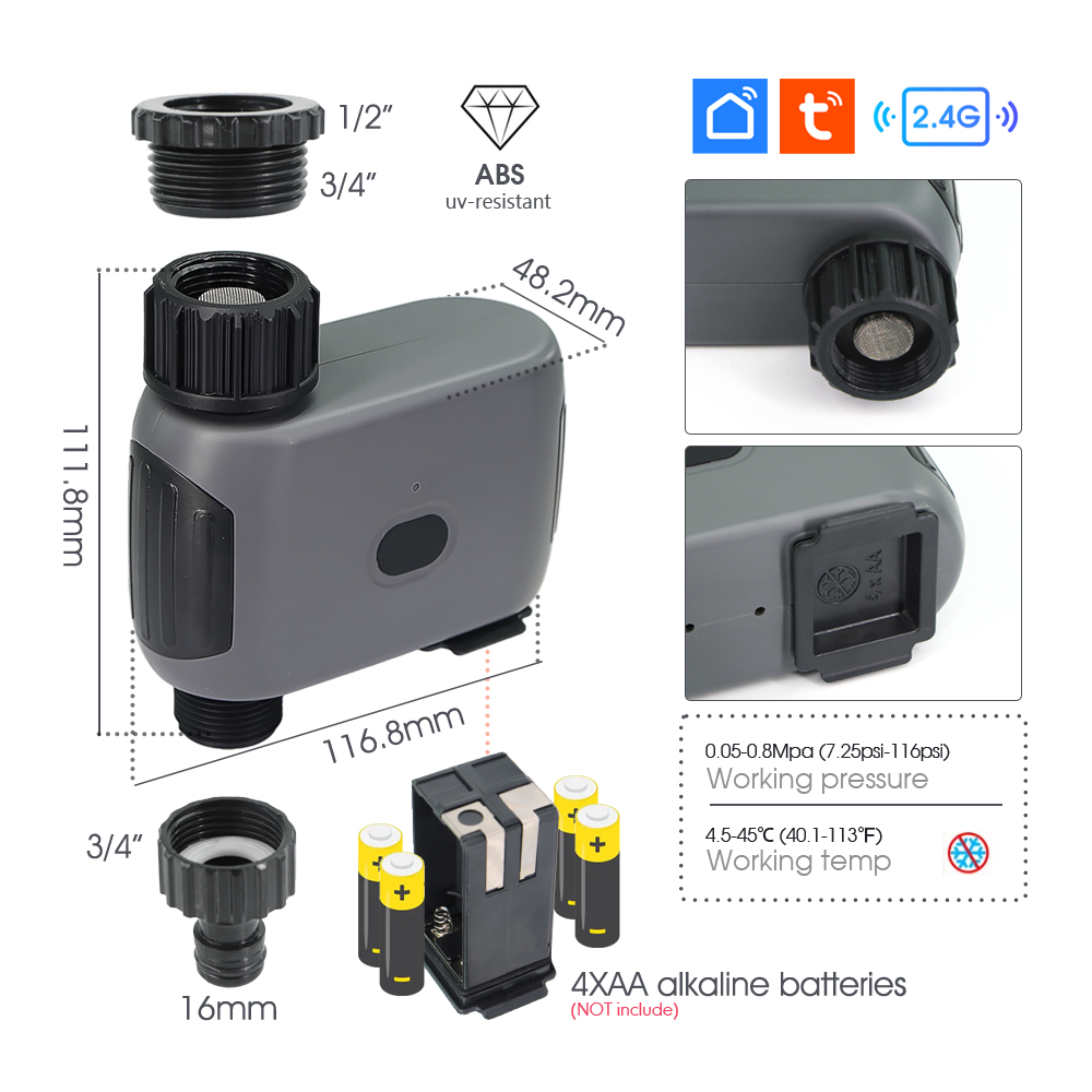 ชุดอุปกรณ์รดน้ำต้นไม้แบบตั้งเว - Smart Garden Iot บทวิจารณ์และราคา