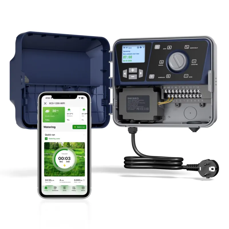 ตัวควบคุมระบบฉีดน้ำอัจฉริยะ In - Wifi Irrigation Timer บทวิจารณ์และราคา