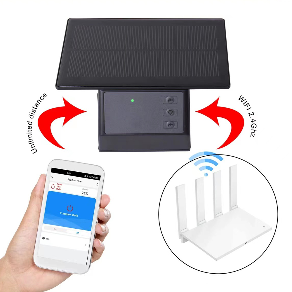 Tuya WiFi พลังงานแสงอาทิตย์ปั๊ - Smart Garden Iot บทวิจารณ์และราคา