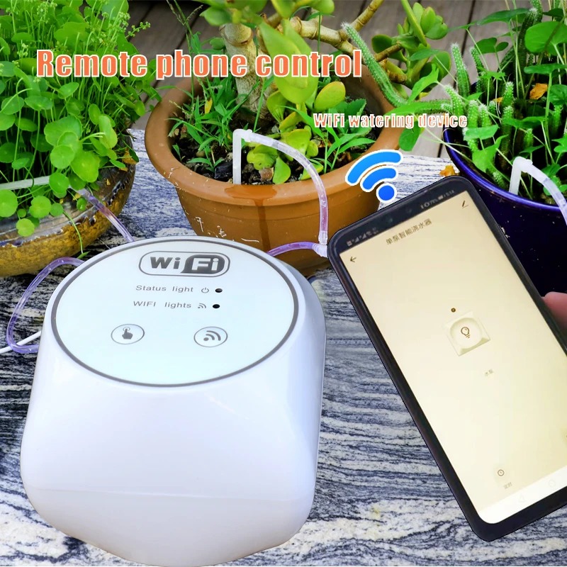 Wifi Lazy รดน้ําอัตโนมัติชุดปร - Smart Garden Iot บทวิจารณ์และราคา