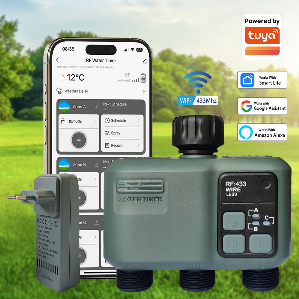 ตัวควบคุมการรดน้ำอัตโนมัติแบบต - Wifi Irrigation Timer บทวิจารณ์และราคา