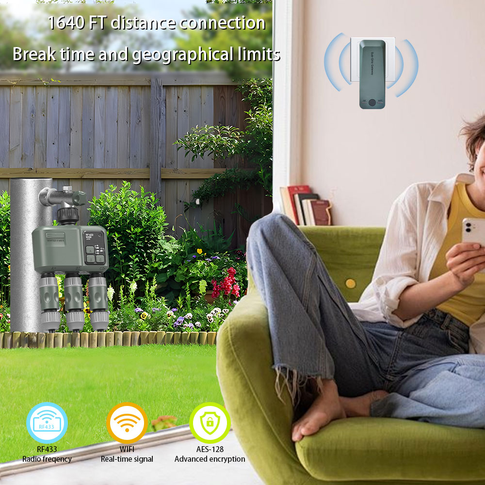 ตัวควบคุมการรดน้ำอัตโนมัติแบบต - Wifi Irrigation Timer บทวิจารณ์และราคา
