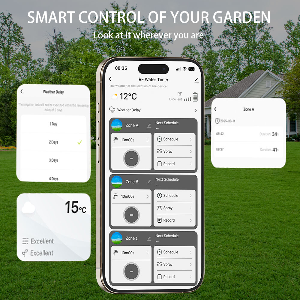 ตัวควบคุมการรดน้ำอัตโนมัติแบบต - Wifi Irrigation Timer บทวิจารณ์และราคา