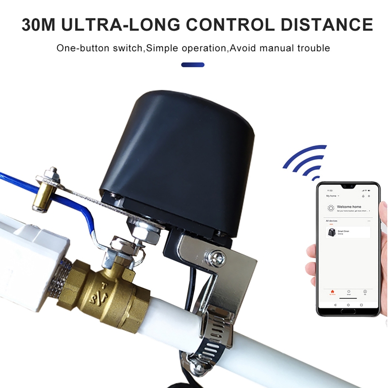 วาล์วแก๊สอัจฉริยะ Tuya พร้อม W - Wifi Irrigation Timer บทวิจารณ์และราคา